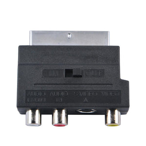 Scart to AV adapter