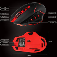 Load image into Gallery viewer, REDRAGON M690 Wireless 4800DPI Gaming Mouse